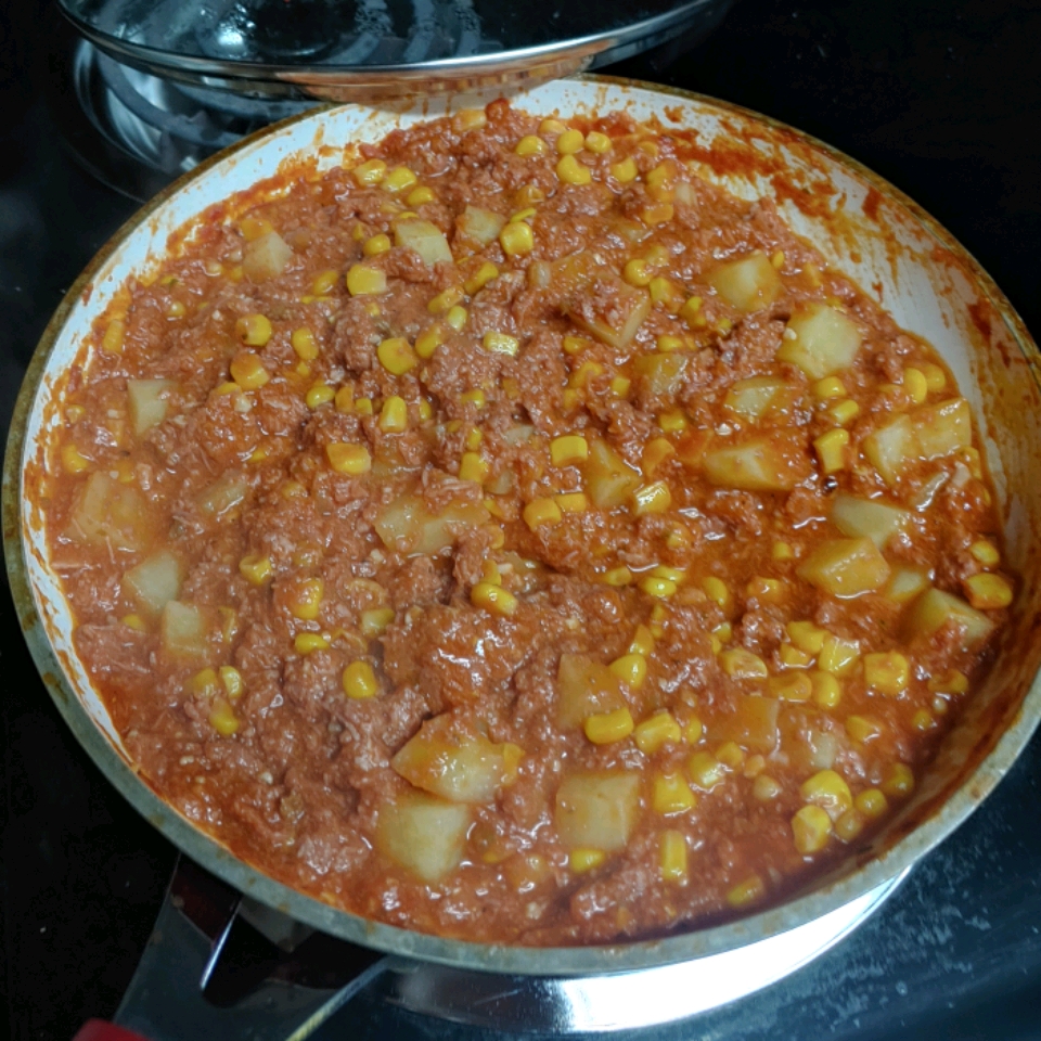 Puerto Rican Canned Corned Beef Stew