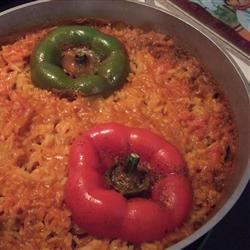 Puerto Rican Rice and Beans (Arroz con Gandules)