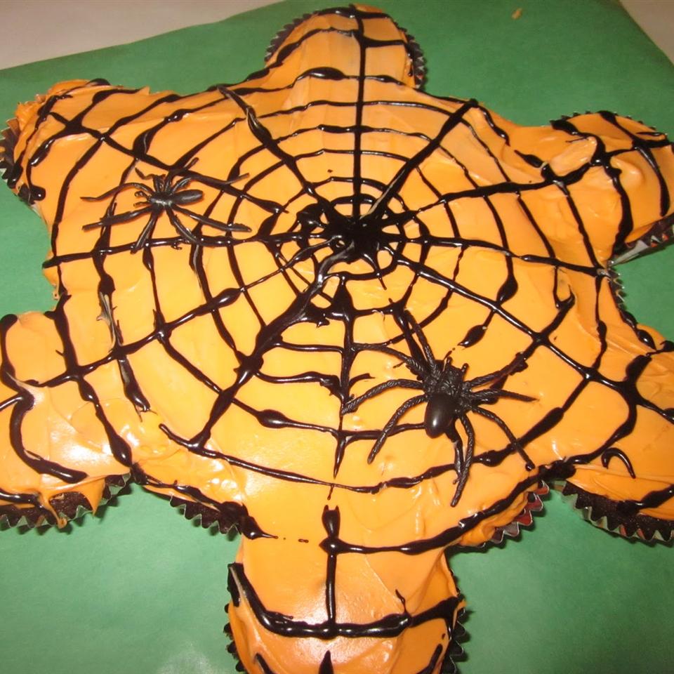 Pull-Apart Spider Web Cupcakes