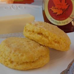 Pumpkin and Maple Biscuits