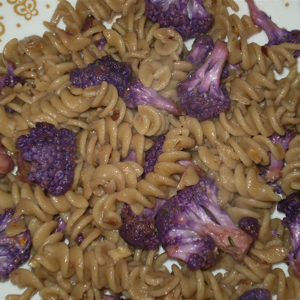 Purple Cauliflower Pasta
