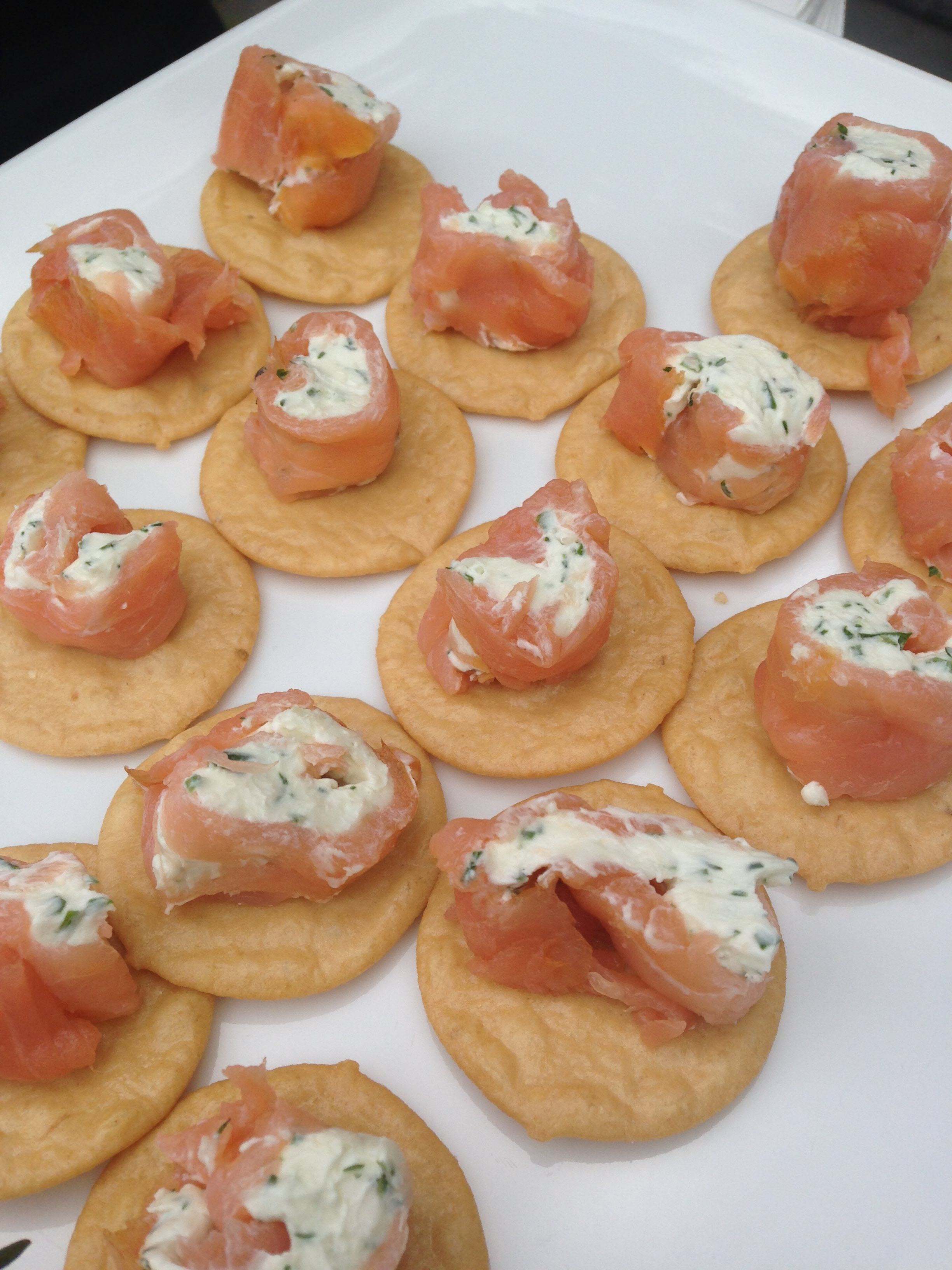 Quick and Easy Finger Food with Smoked Salmon