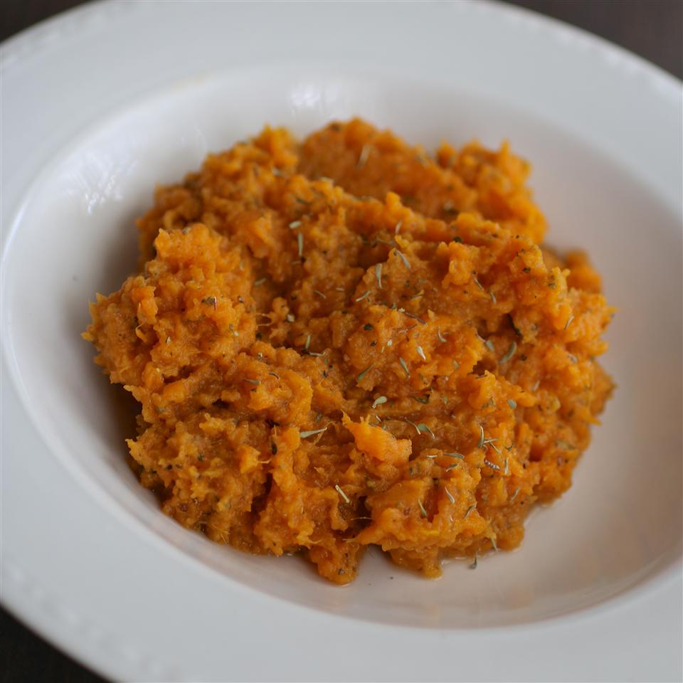 Quick and Easy Mashed Sweet Potatoes