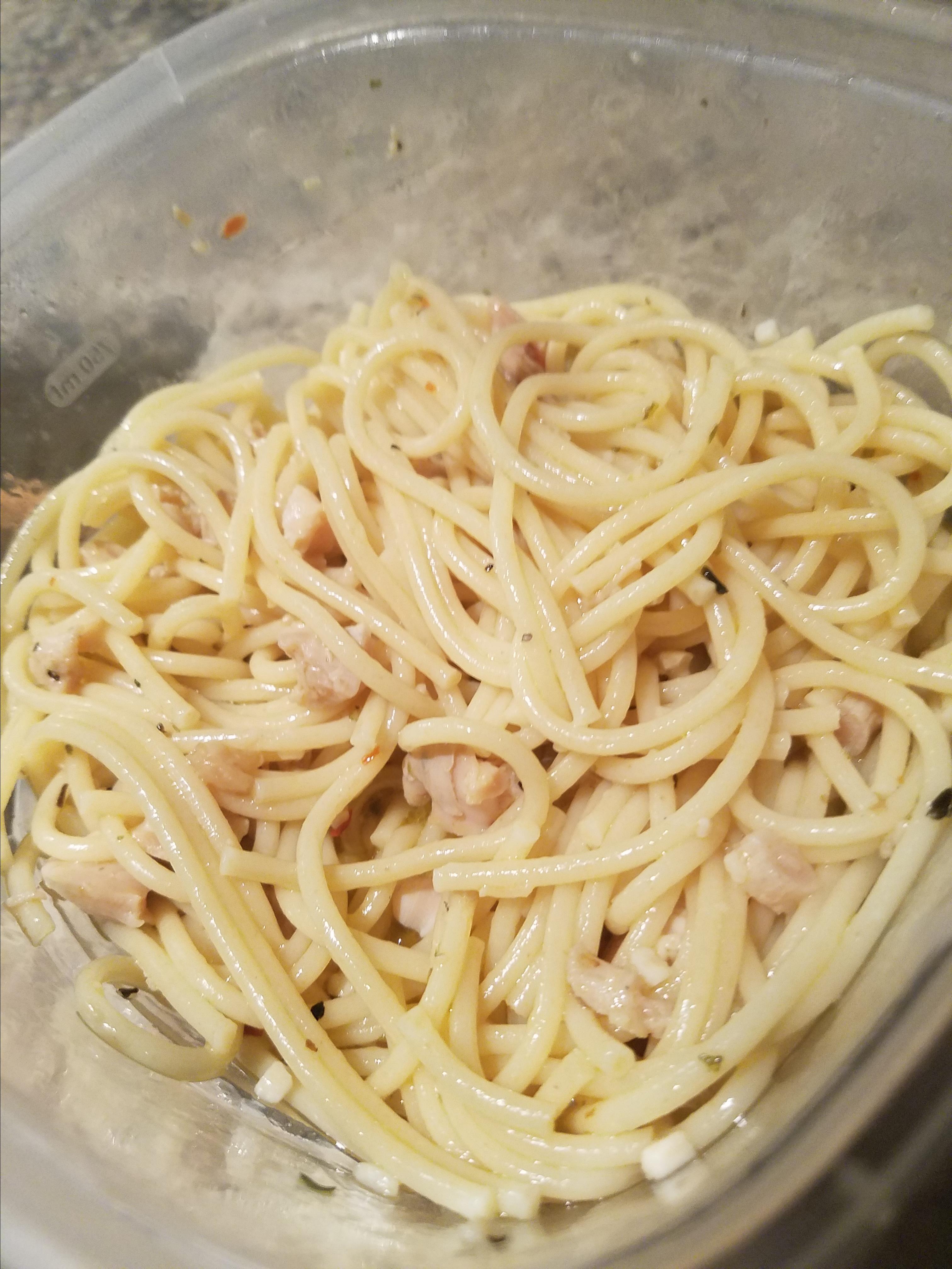 Quick Clam Spaghetti