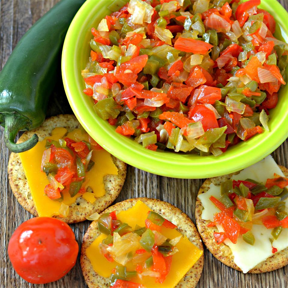Quick Pickled Pepper Onion Relish