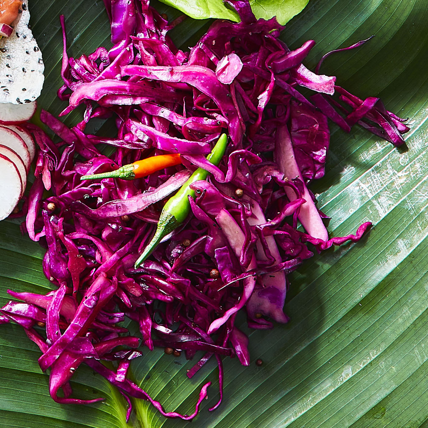 Quick-Pickled Red Cabbage (Atchara)