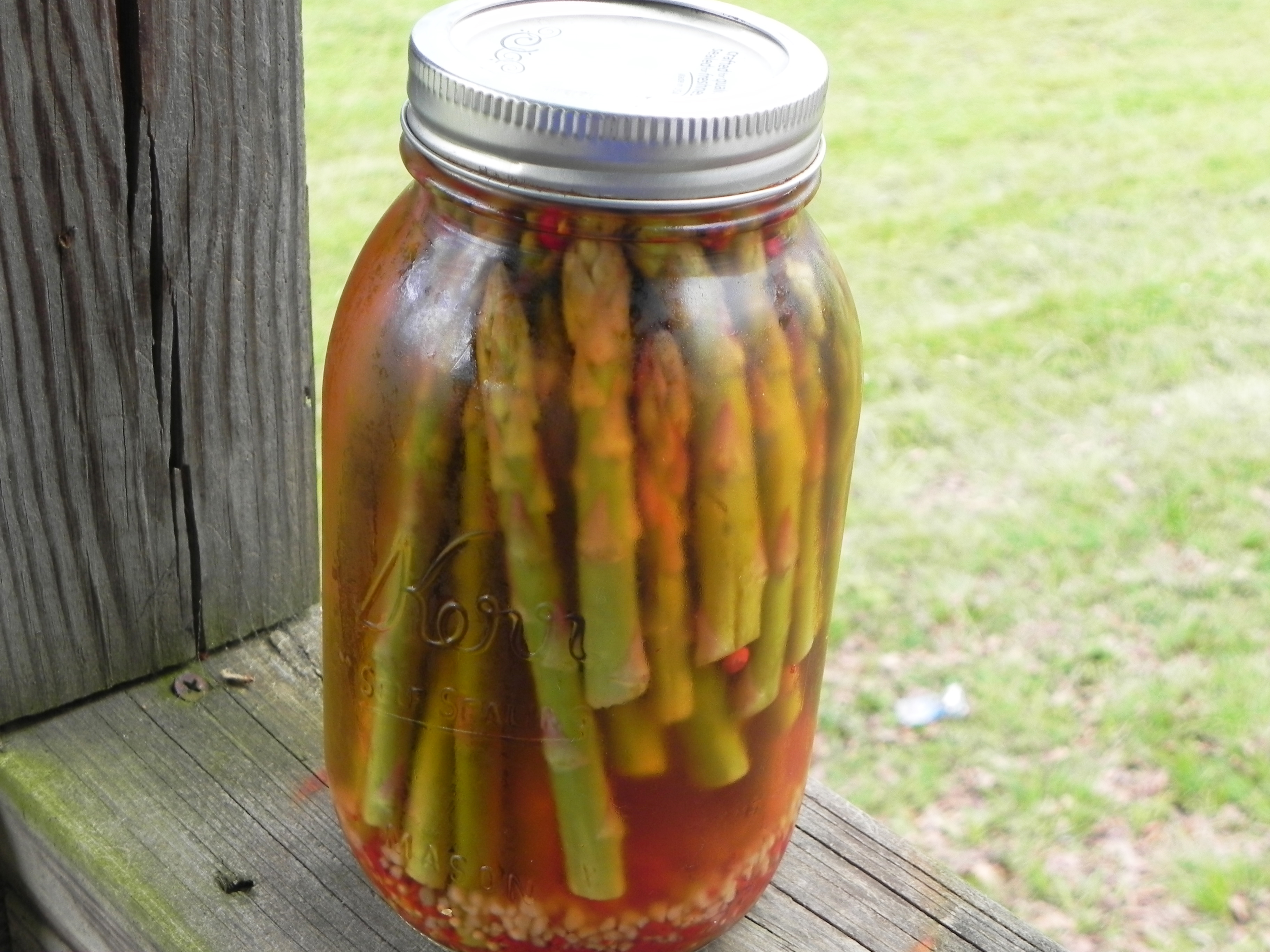Quick-Pickled Spicy Asparagus