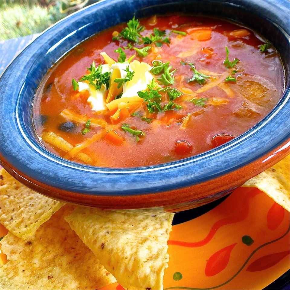 Quick Spicy Tomato Soup