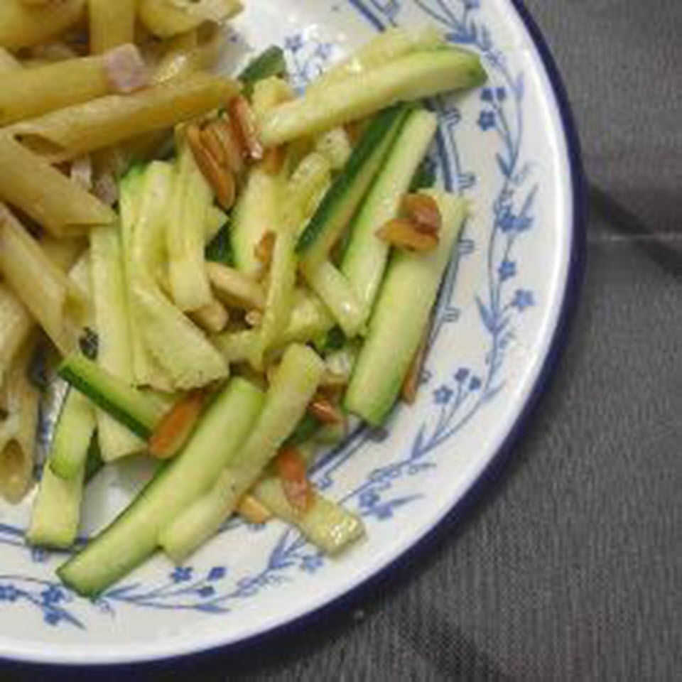 Quick Zucchini Side Dish with Toasted Almonds