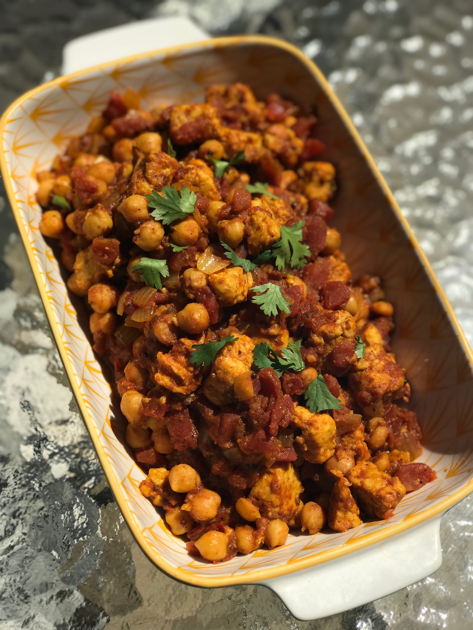 Quorn™ and Chickpea Curry