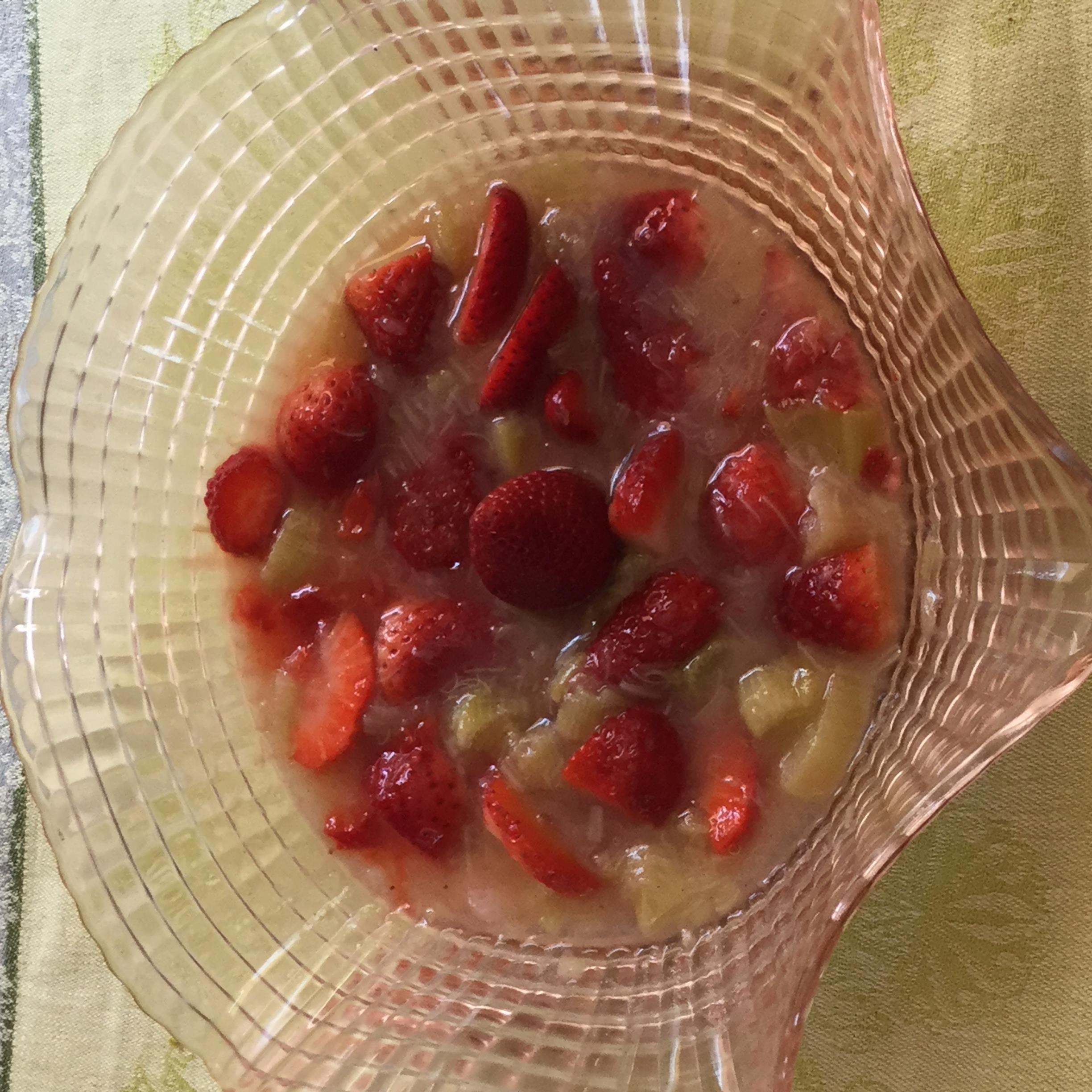Rhubarb-Strawberry Compote