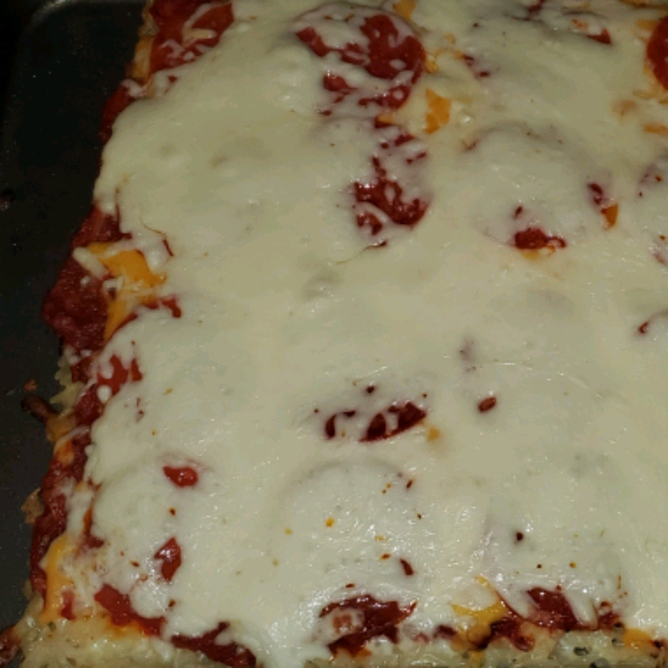 Rice Crust for Pizza