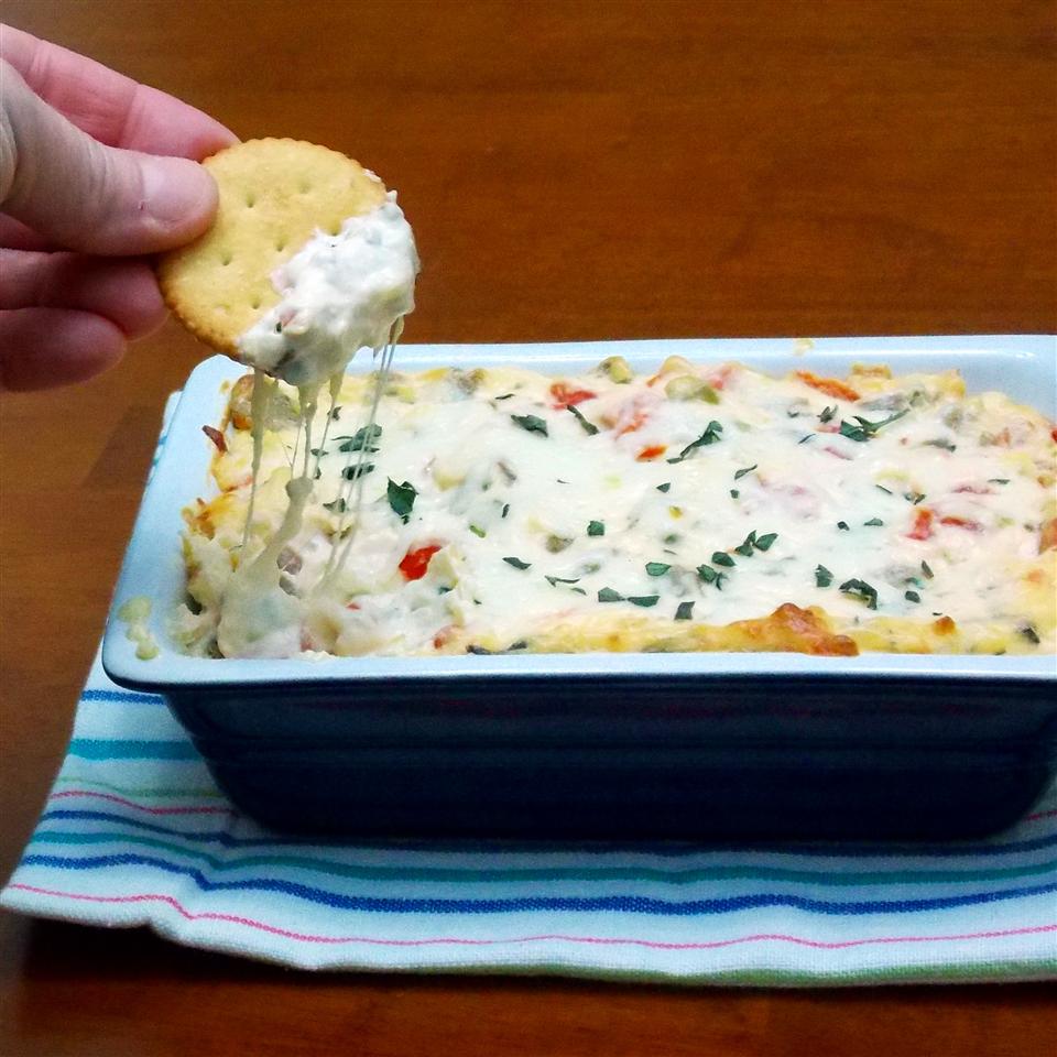 RITZ White Pizza Meatball Dip, created by Lombardi