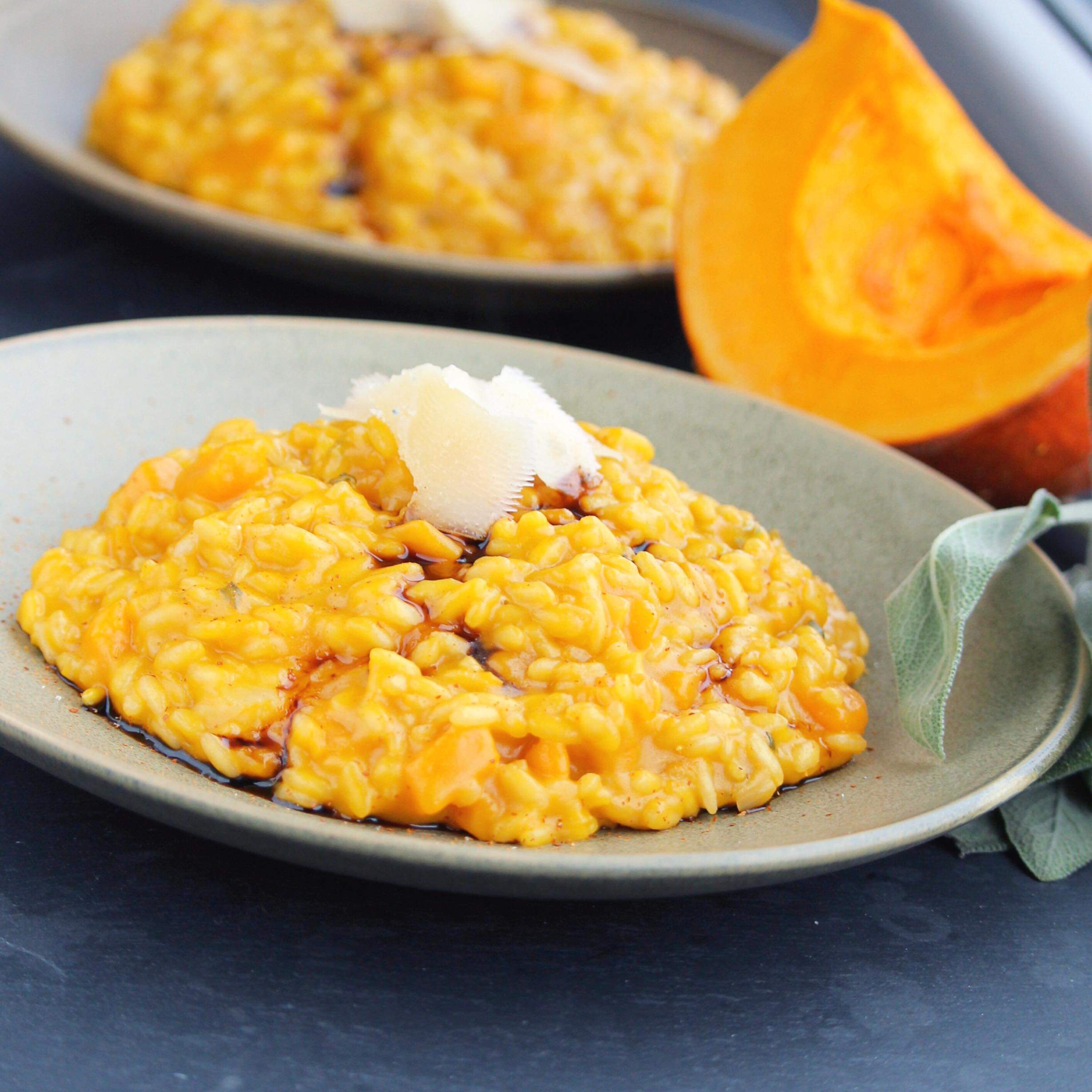 Roasted Pumpkin and Sage Risotto