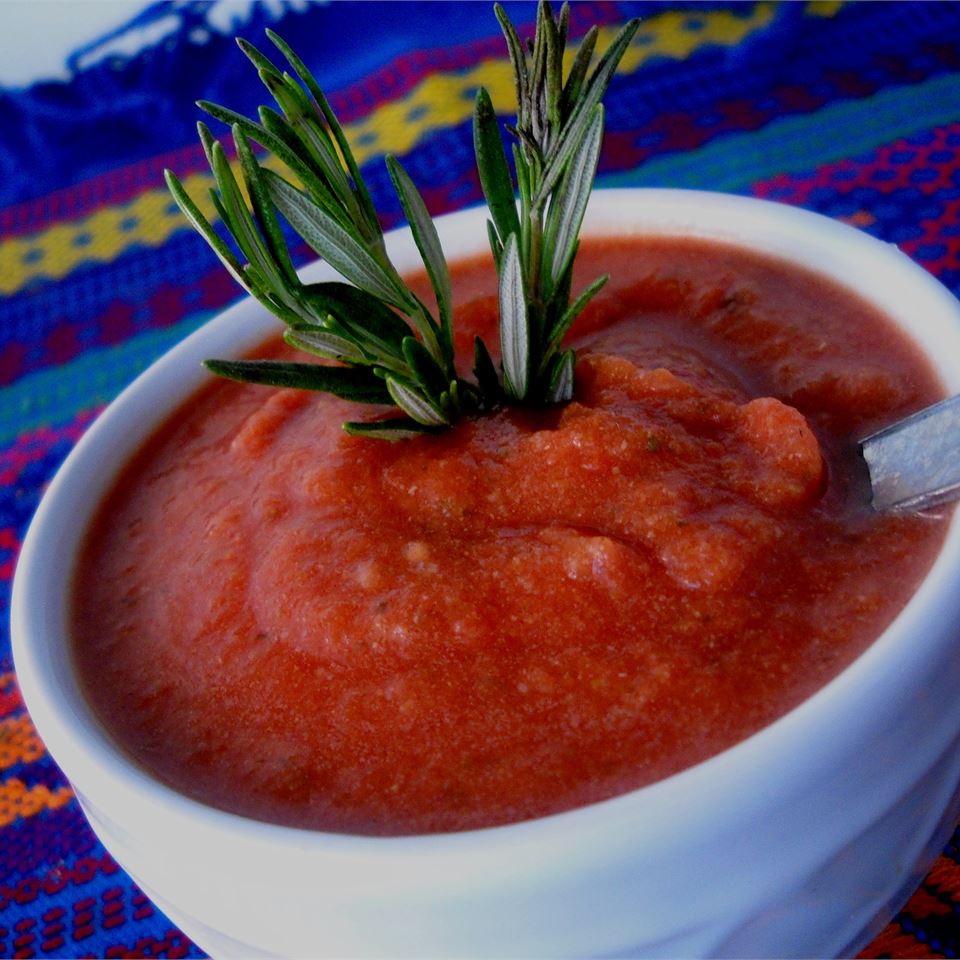 Rosemary Tomato Leek Soup