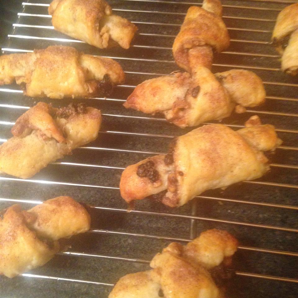 Rugelach with Currants and Walnuts