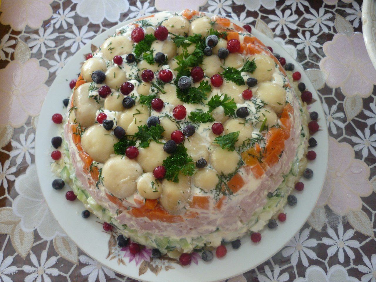Russian Layered Salad