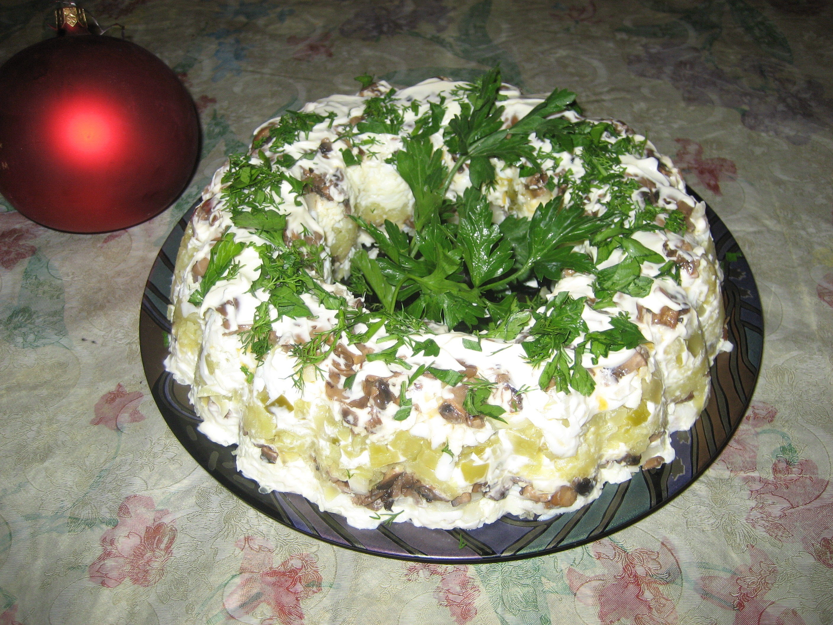 Russian Mushroom Salad