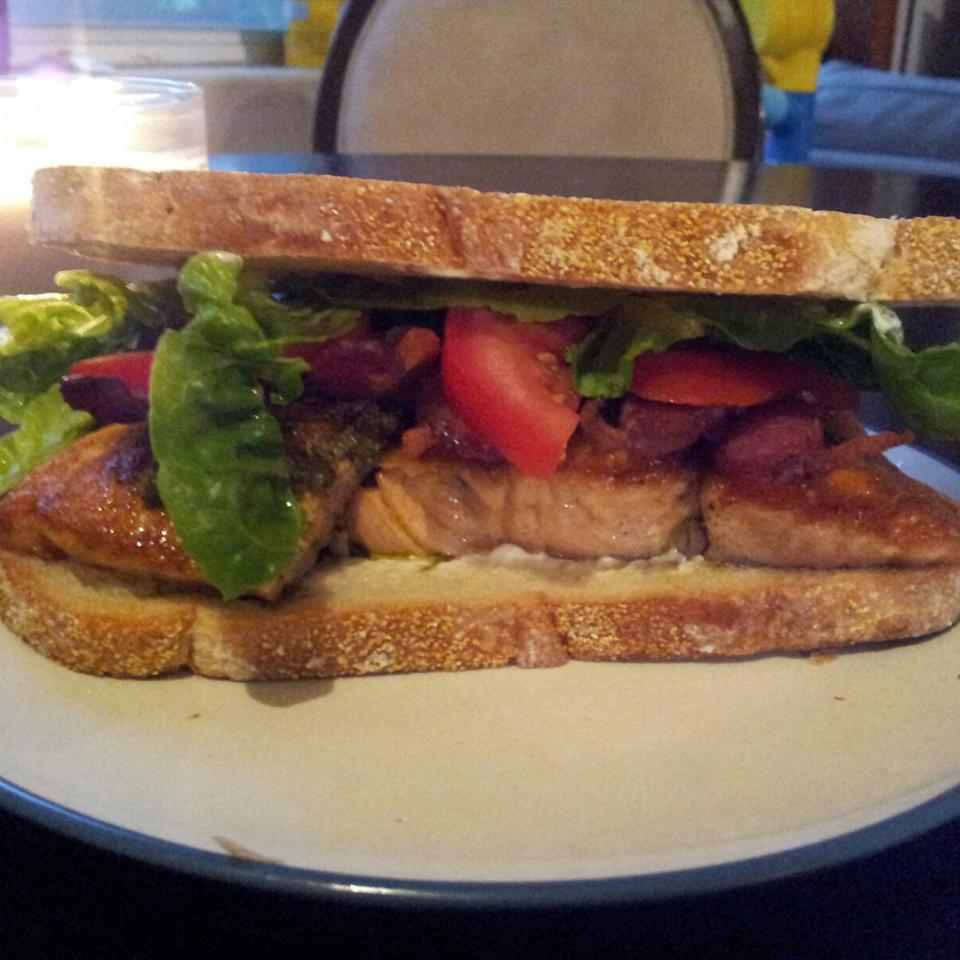 Salmon BLT Sandwich