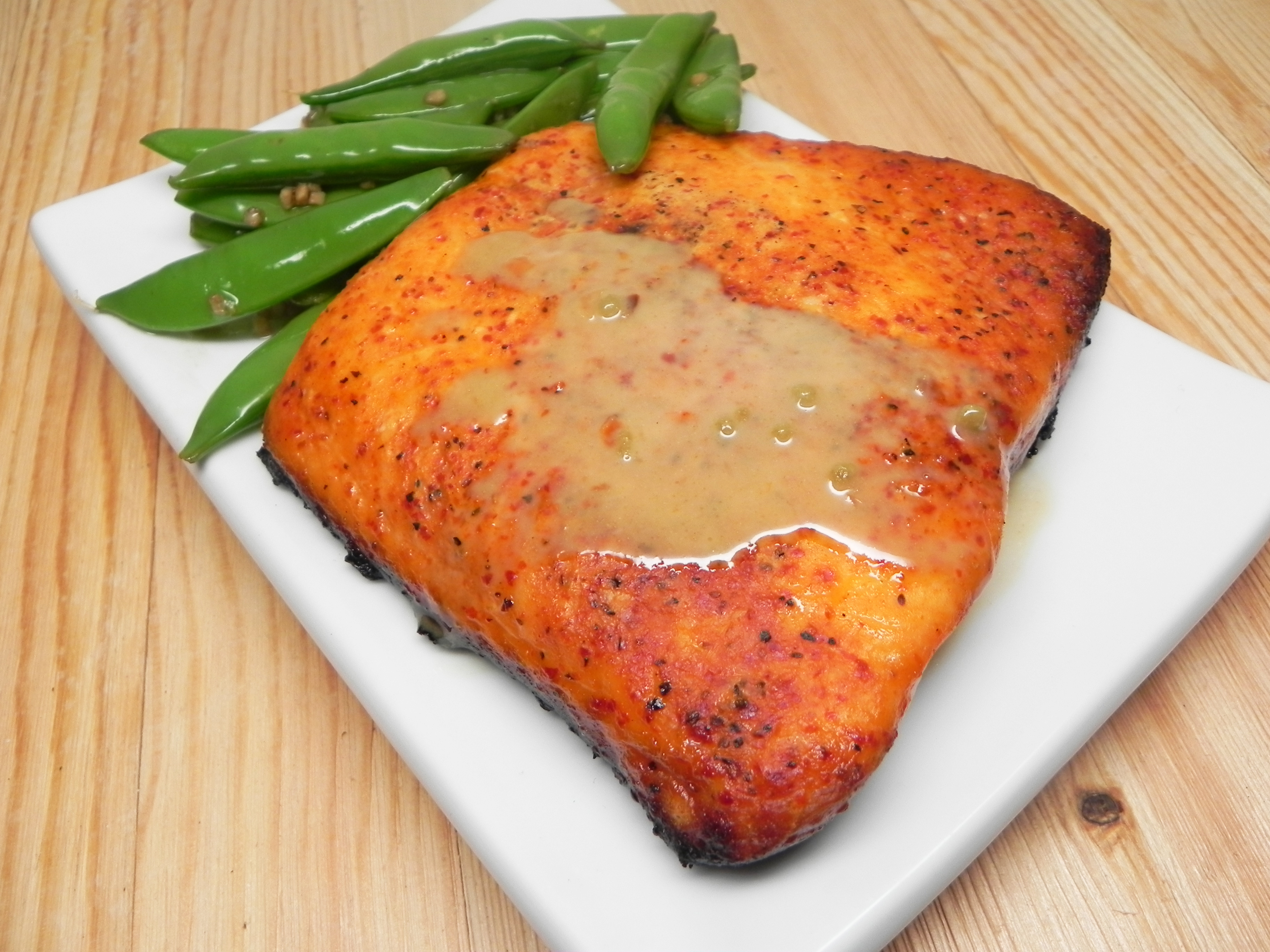 Salmon with Maple Soy Marinade