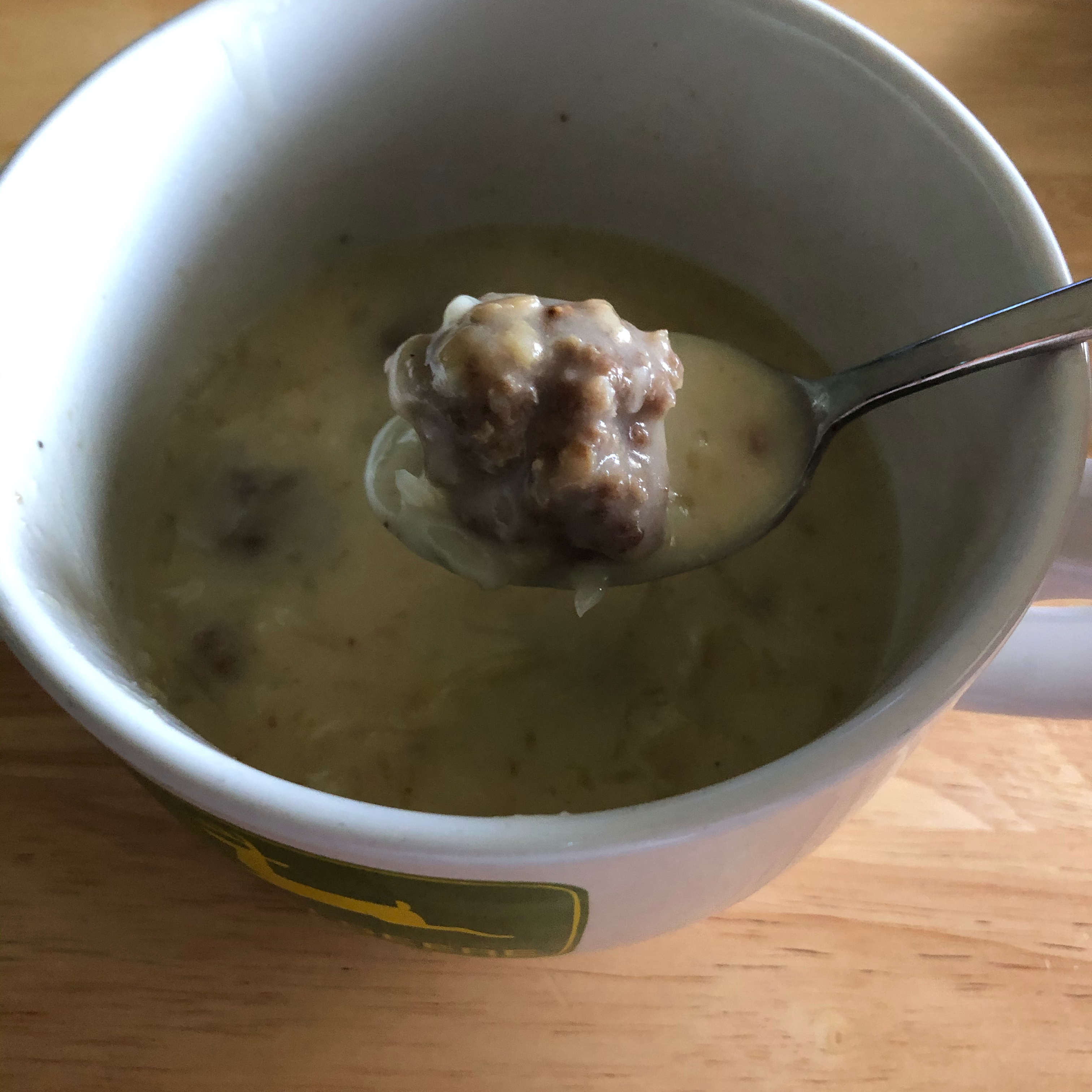 Sauerkraut Meatball Soup