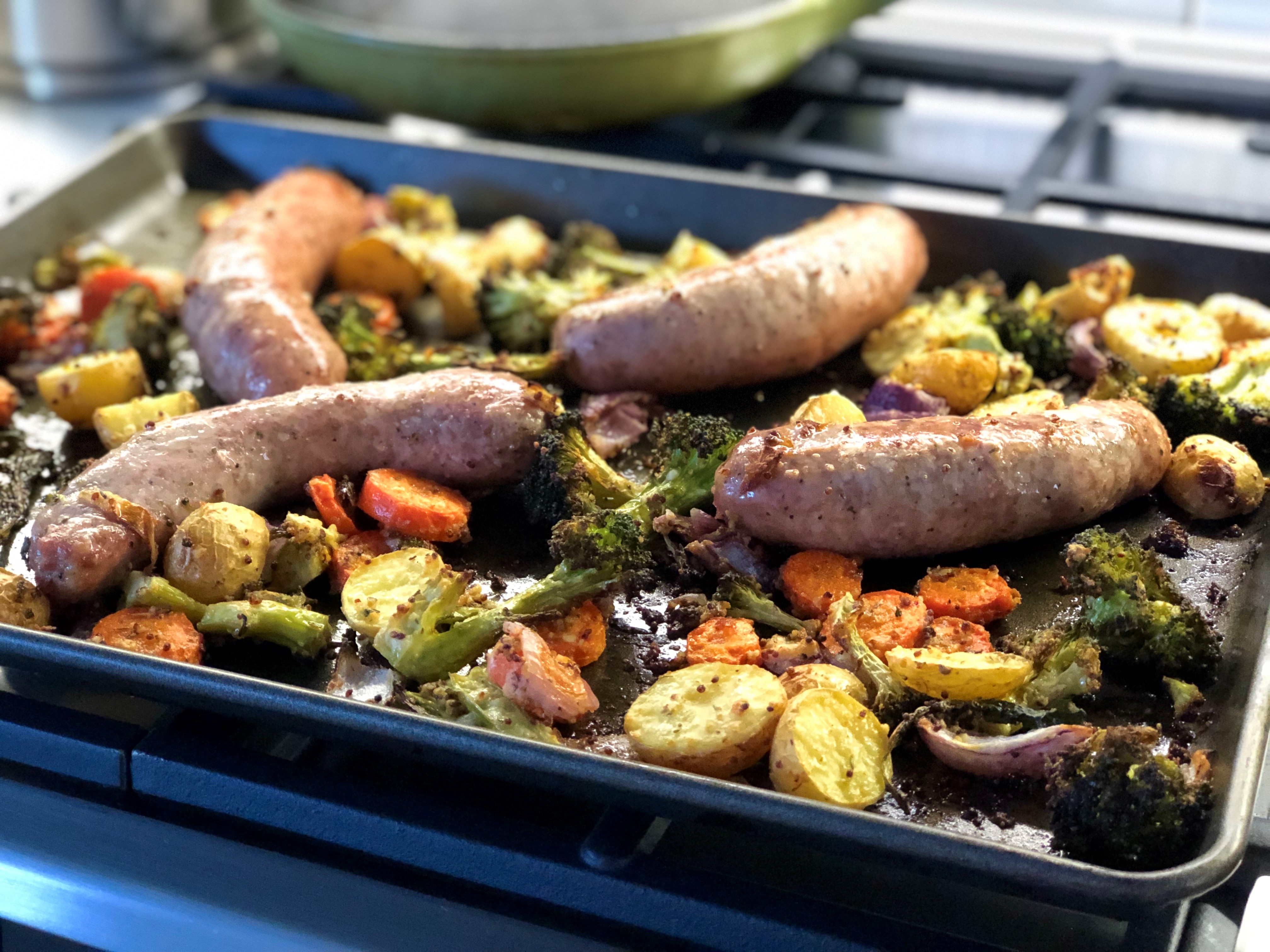 Sausage and Vegetable Sheet Pan Dinner