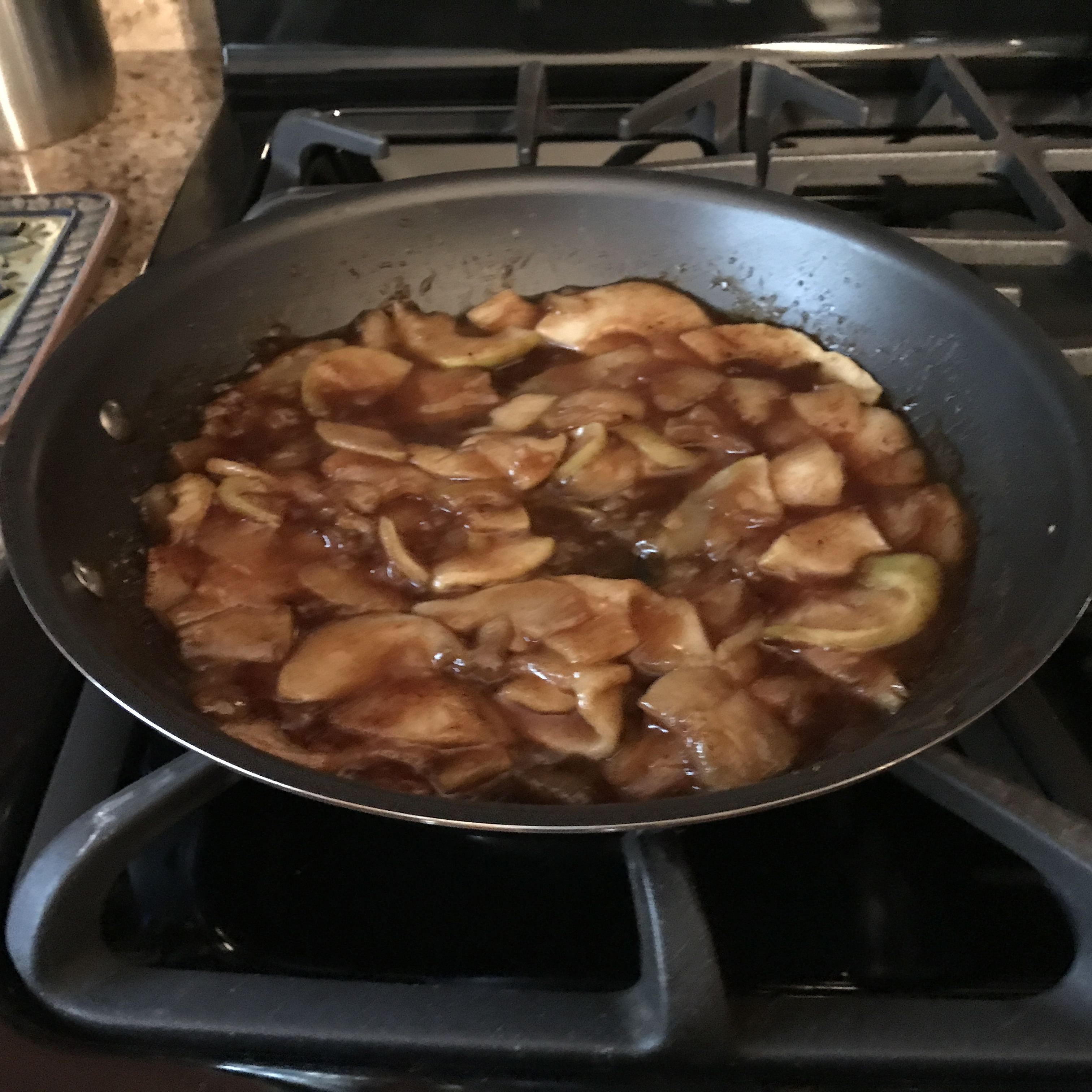 Sauteed Chicken with Apples