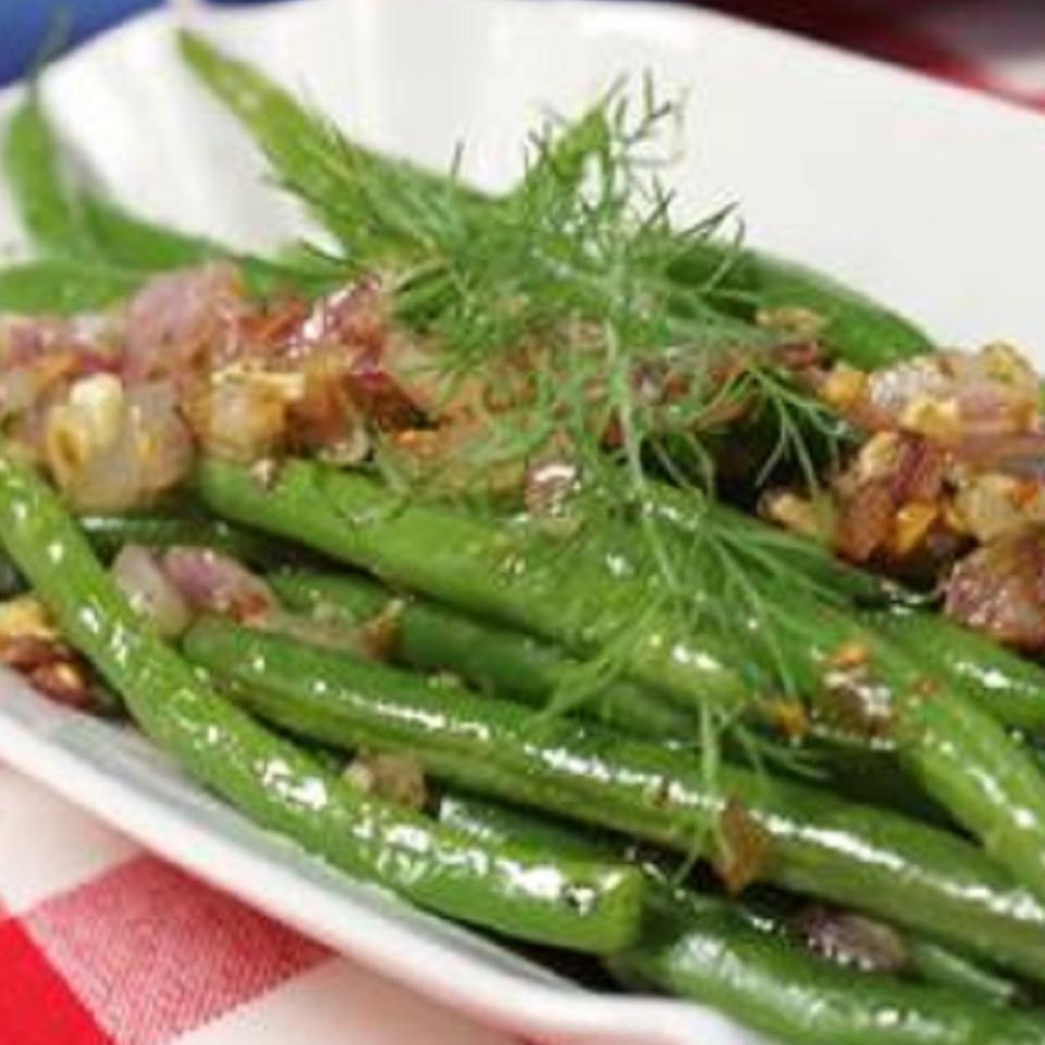 Sauteed Dilled Green Beans