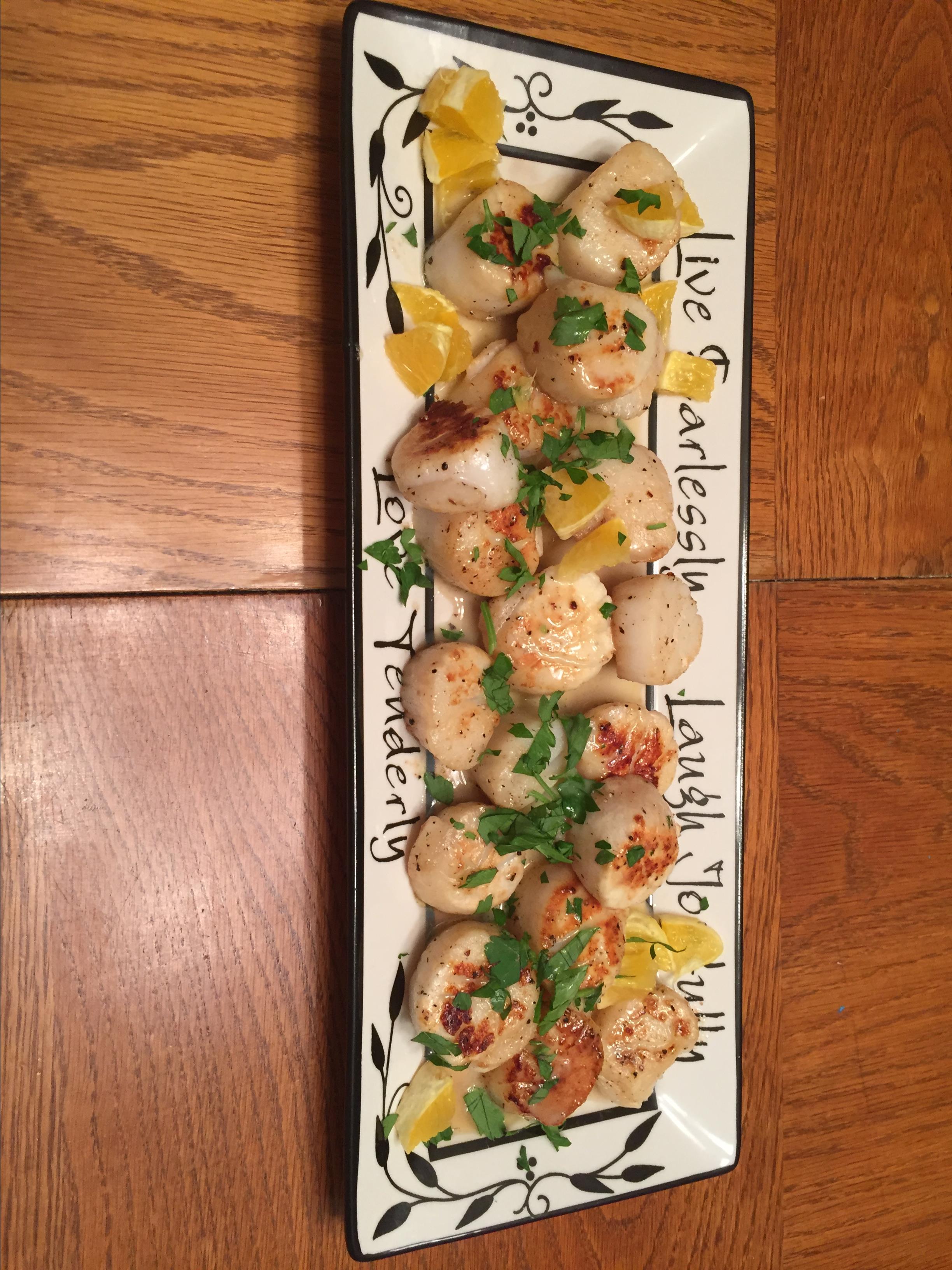 Scallops with Oranges and Vanilla Beurre Blanc