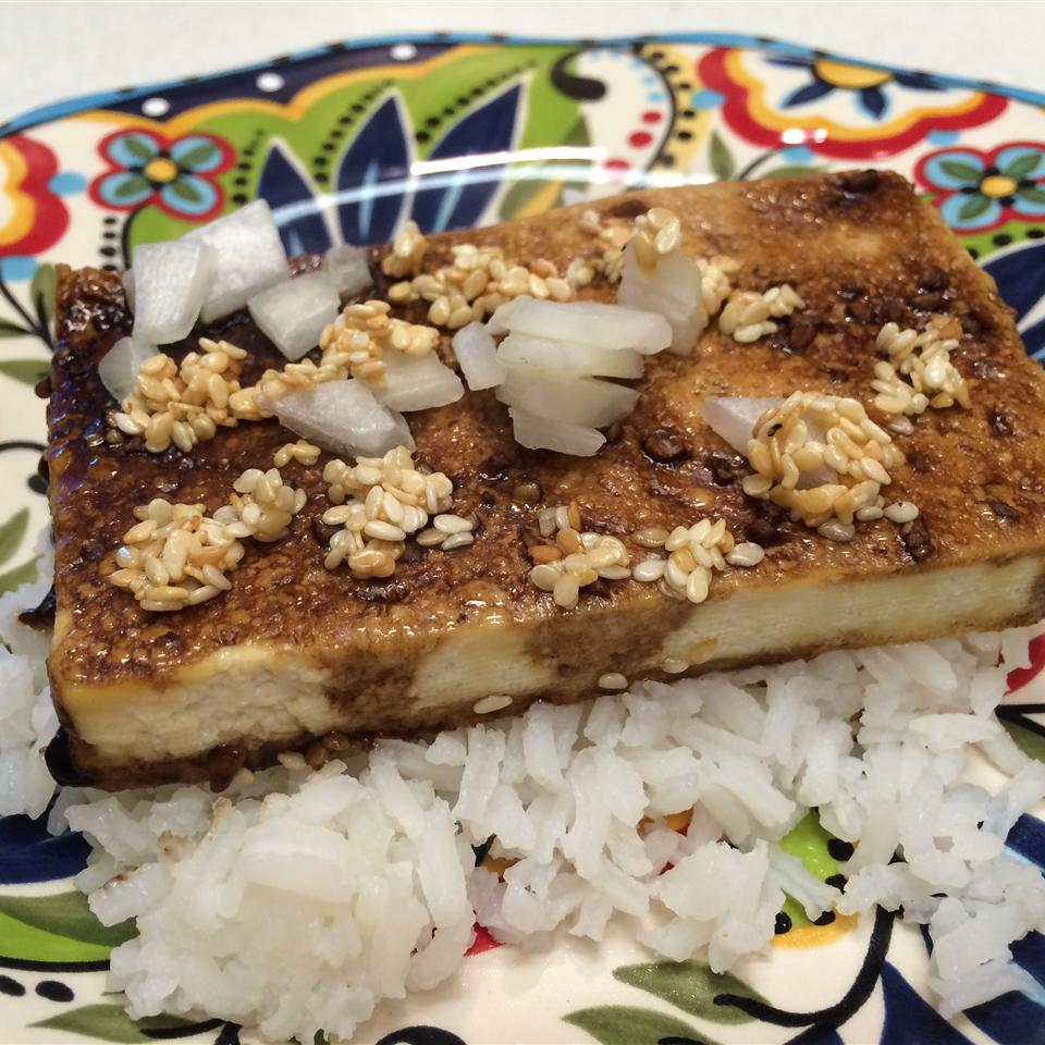 Sesame Seed Baked Tofu