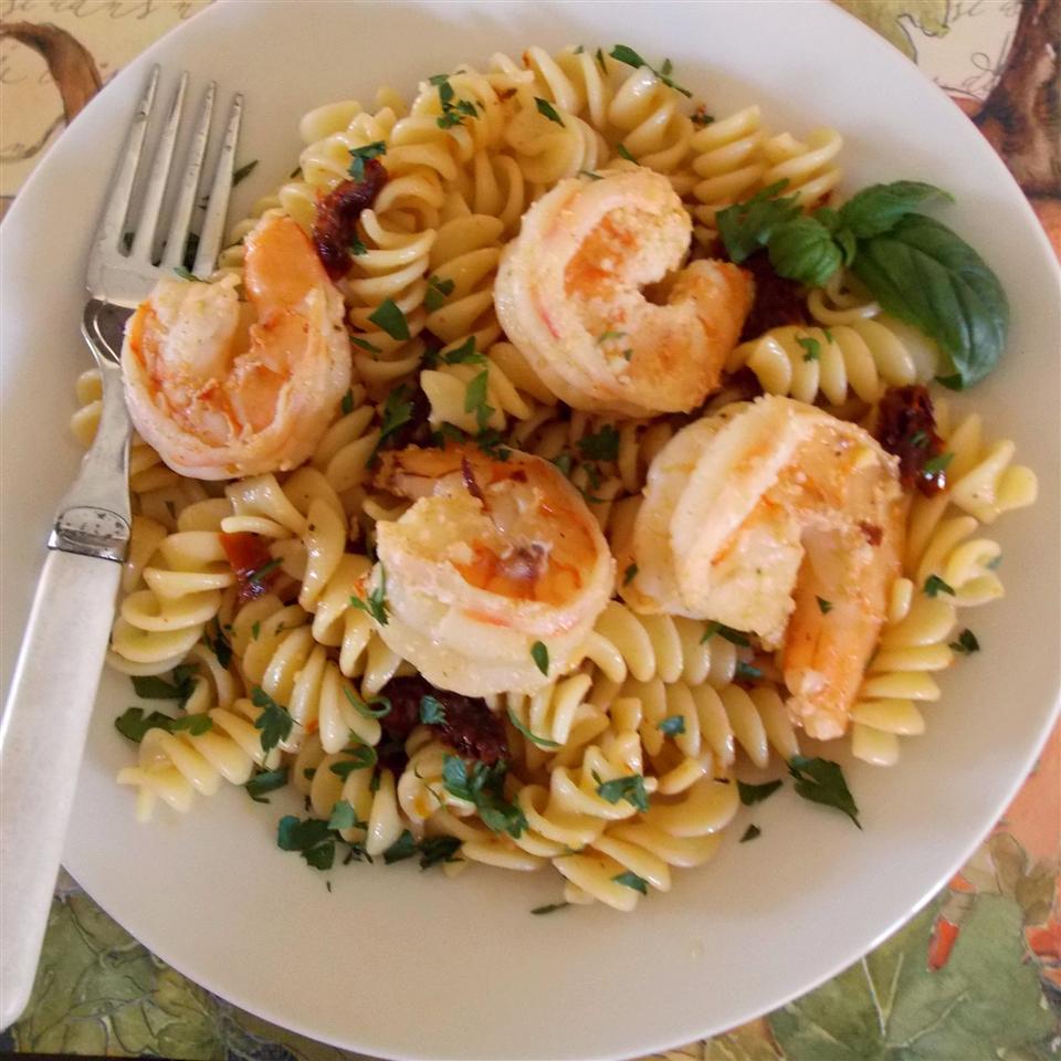 Shrimp Scampi with Sun-Dried Tomatoes