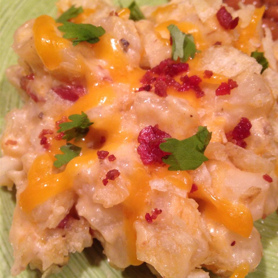 Simple Cheesy Hashbrown Casserole