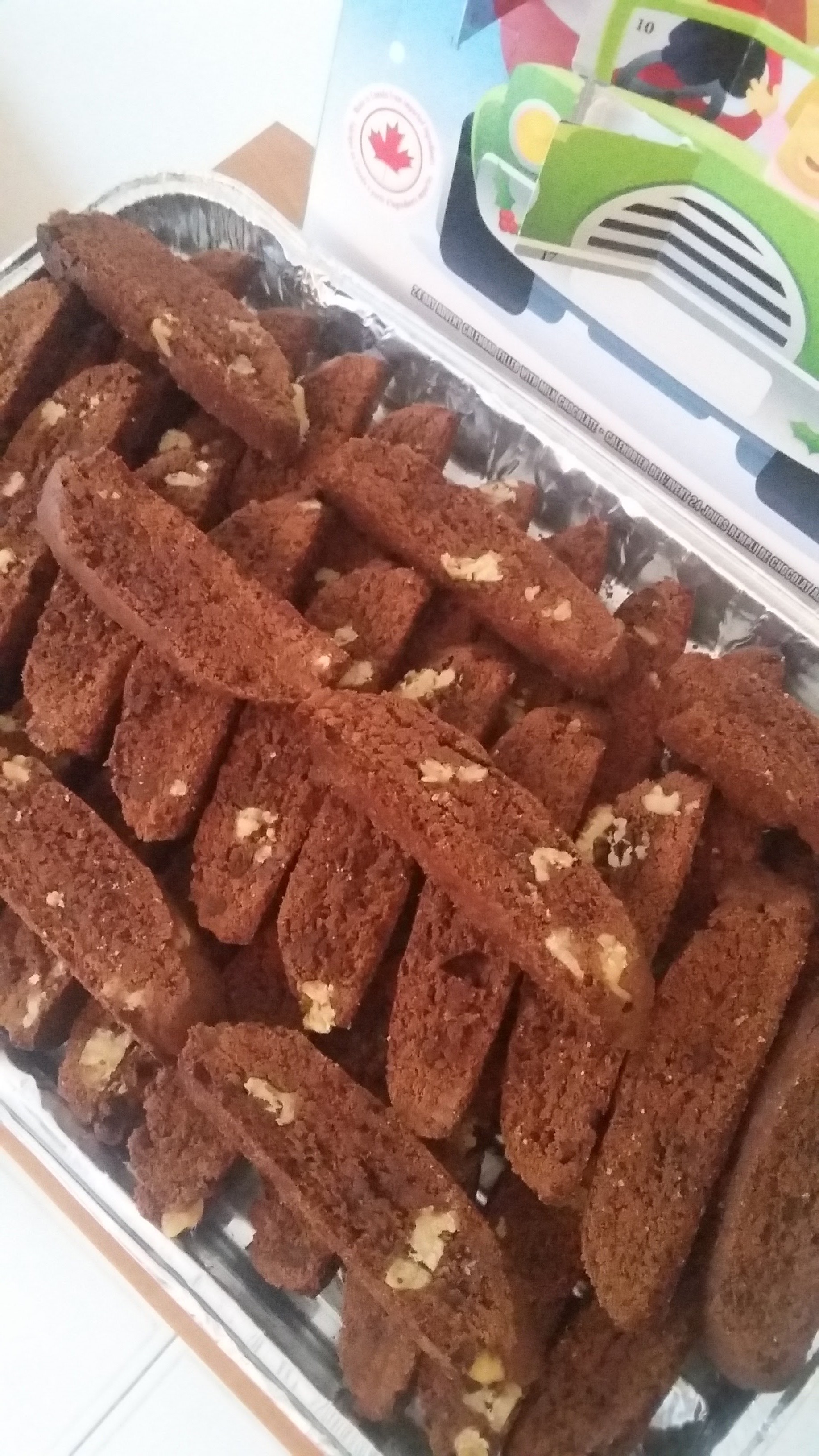 Simple Double Chocolate Biscotti