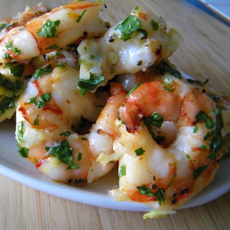 Simple Garlic Shrimp