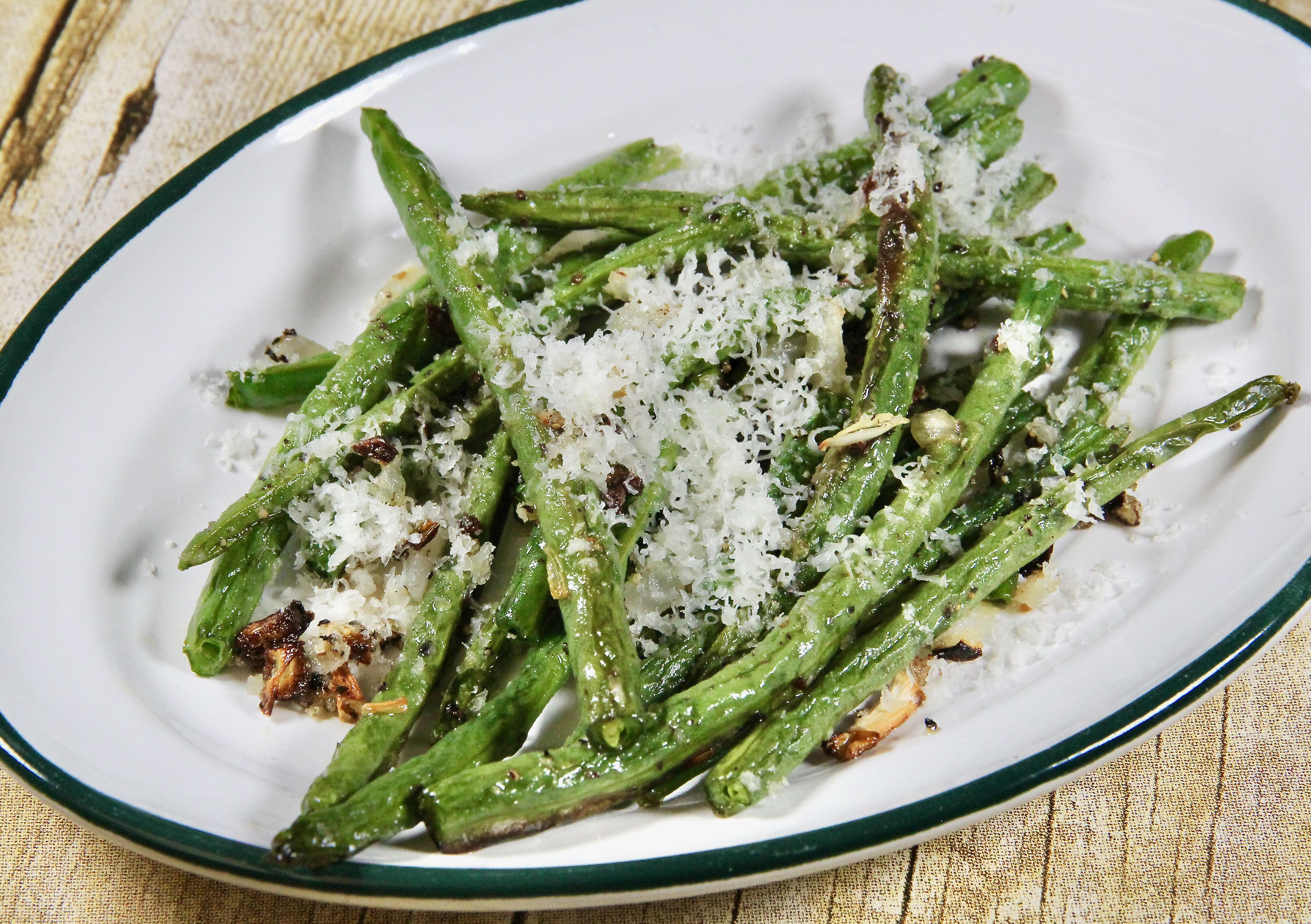 Simple Roasted Green Beans