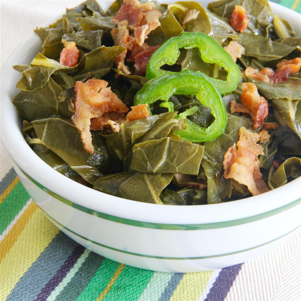 Slow Cooked Collard Greens