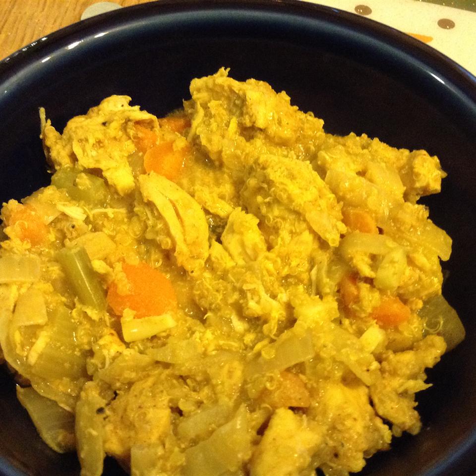 Slow Cooker Chicken Curry with Quinoa