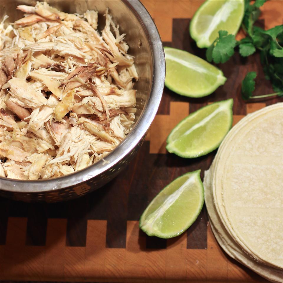 Slow Cooker Cilantro-Lime Chicken Tacos