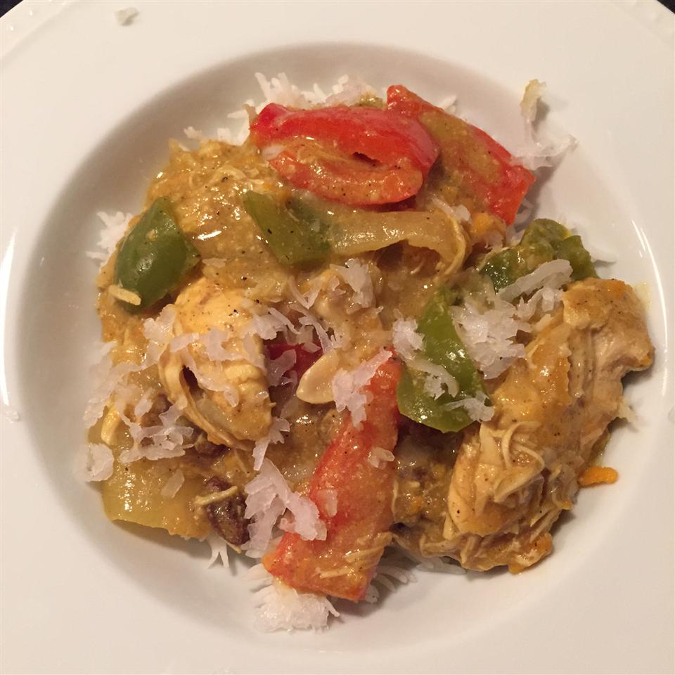 Slow Cooker Coconut Curry Chicken