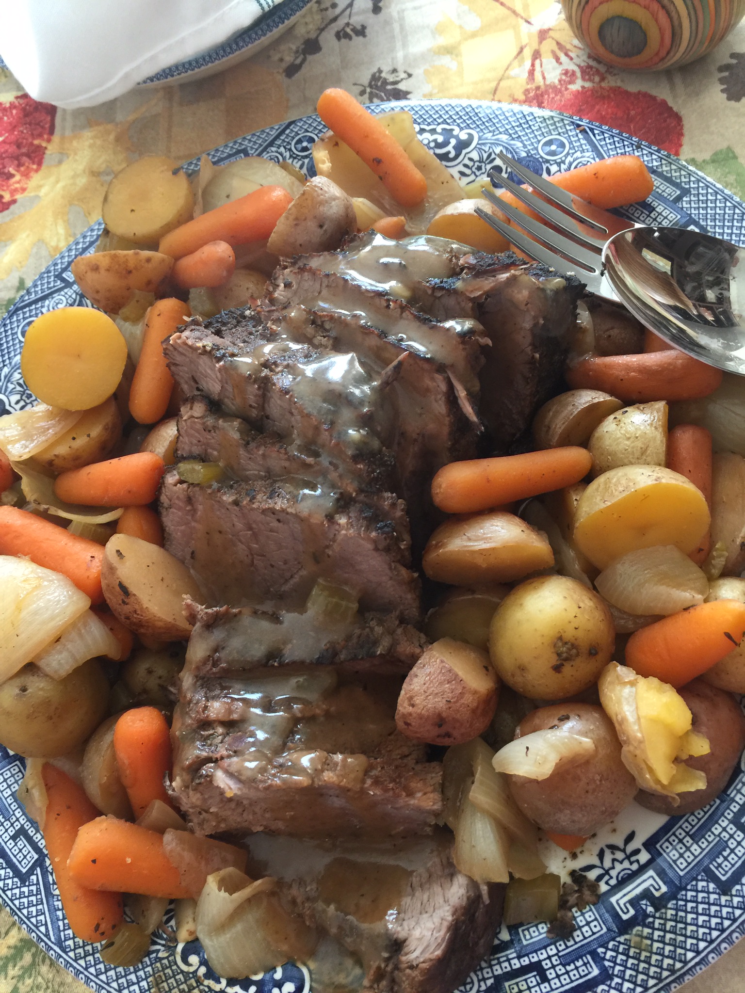 Slow Cooker Eye of Round Roast With Vegetables