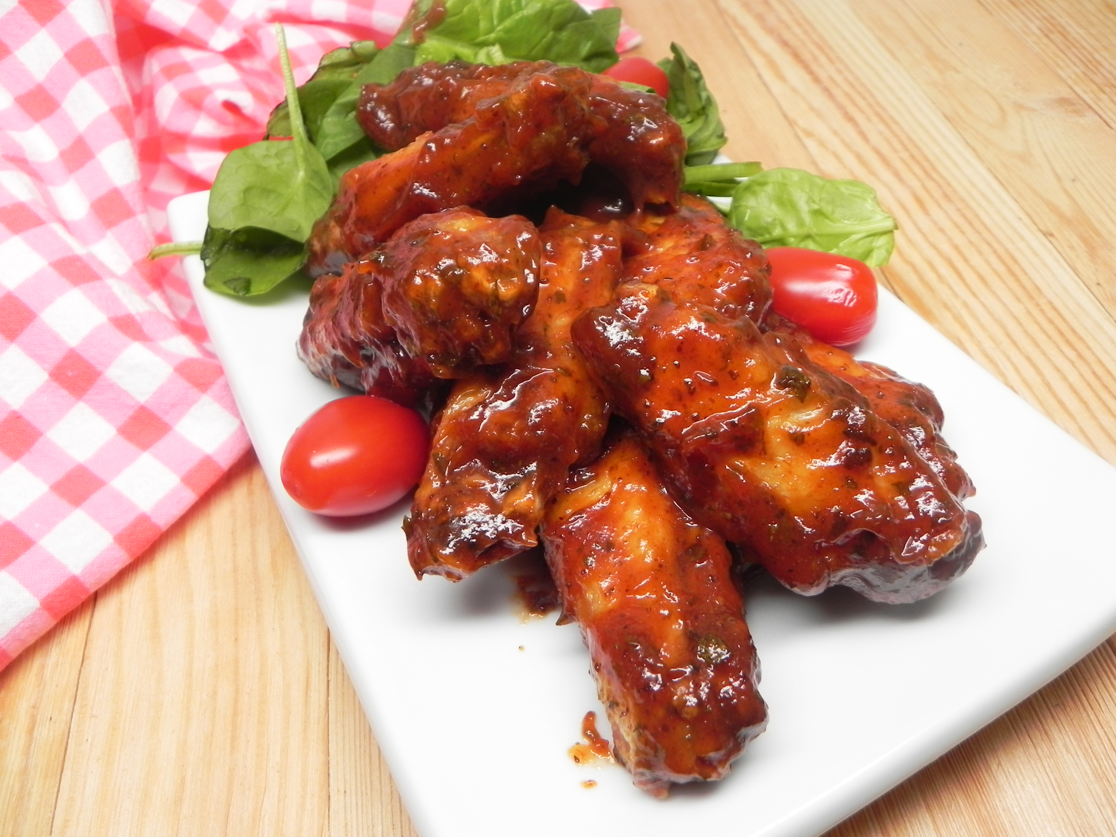 Slow Cooker Honey Barbeque Ranch Wings
