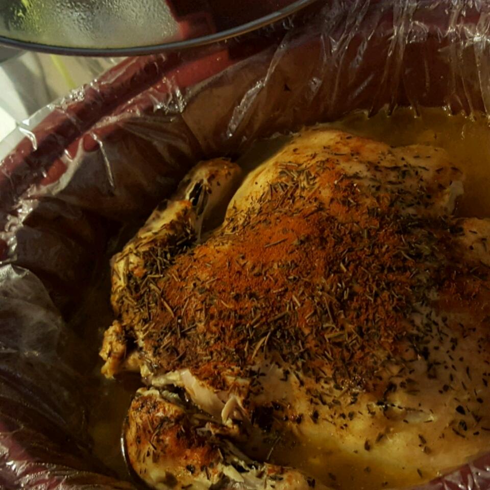 Slow Cooker Lemon and Thyme Chicken