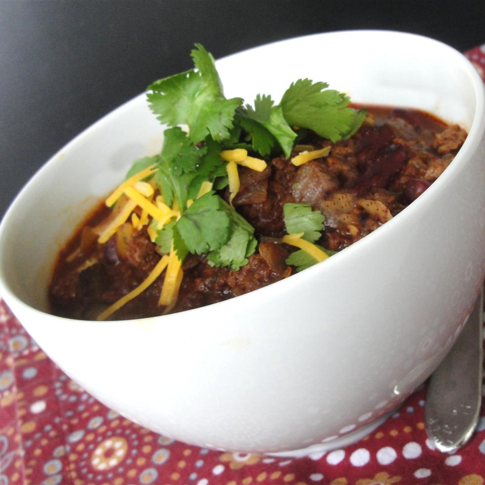 Slow Cooker Turkey Chili with Kidney Beans