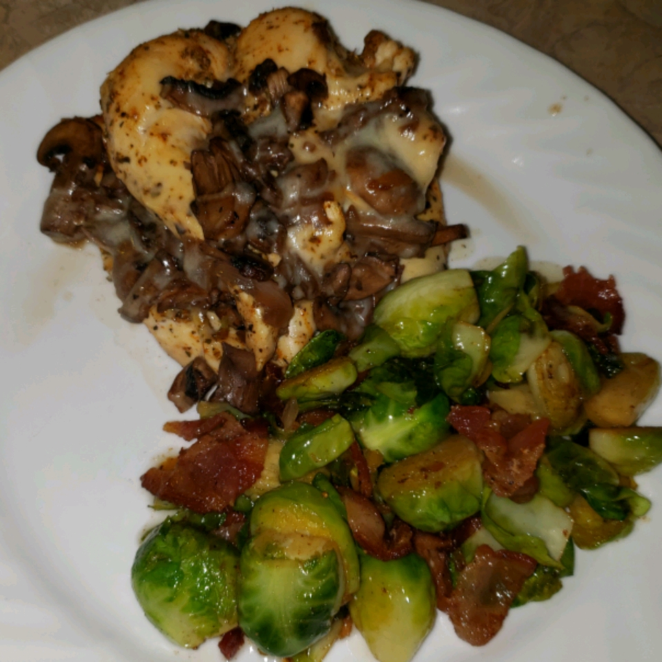Smothered Chicken with Mushrooms