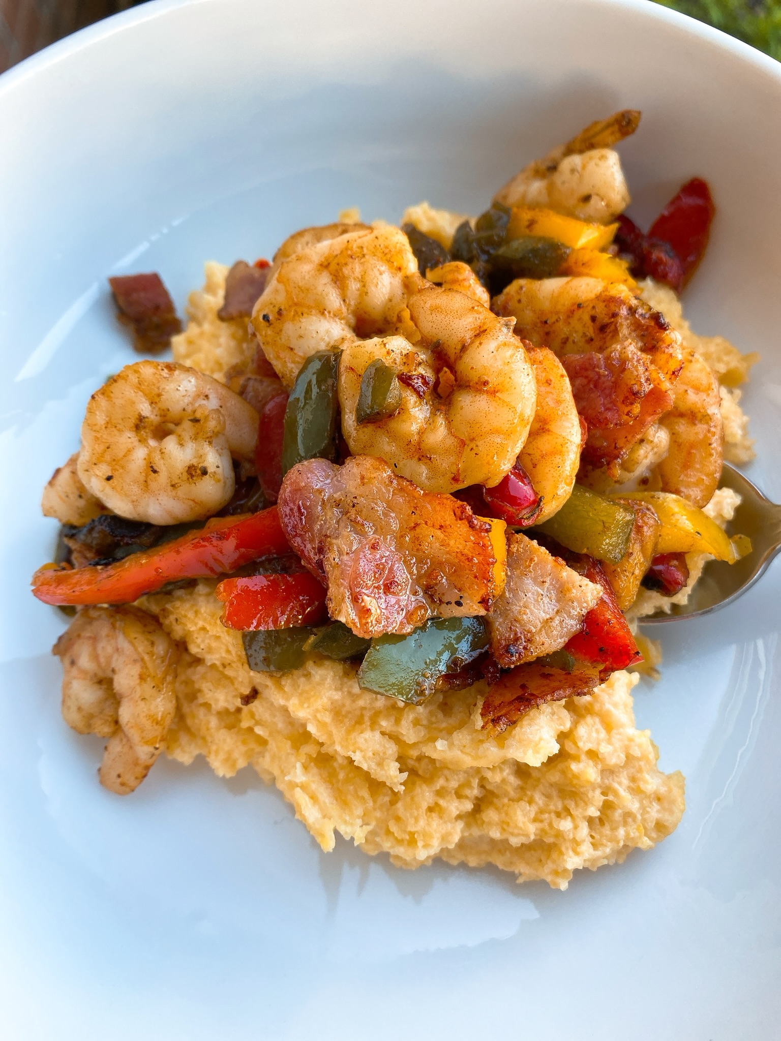 South of the Border Shrimp and Grits