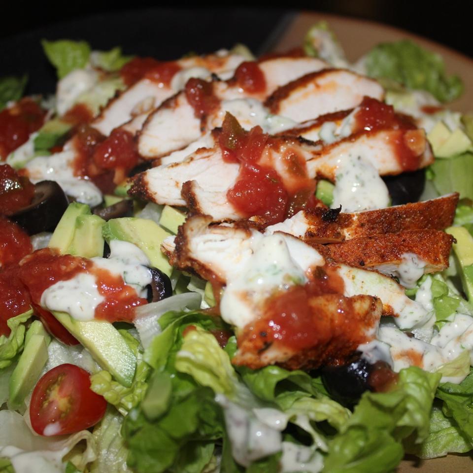 Southwest Chicken Taco Salad