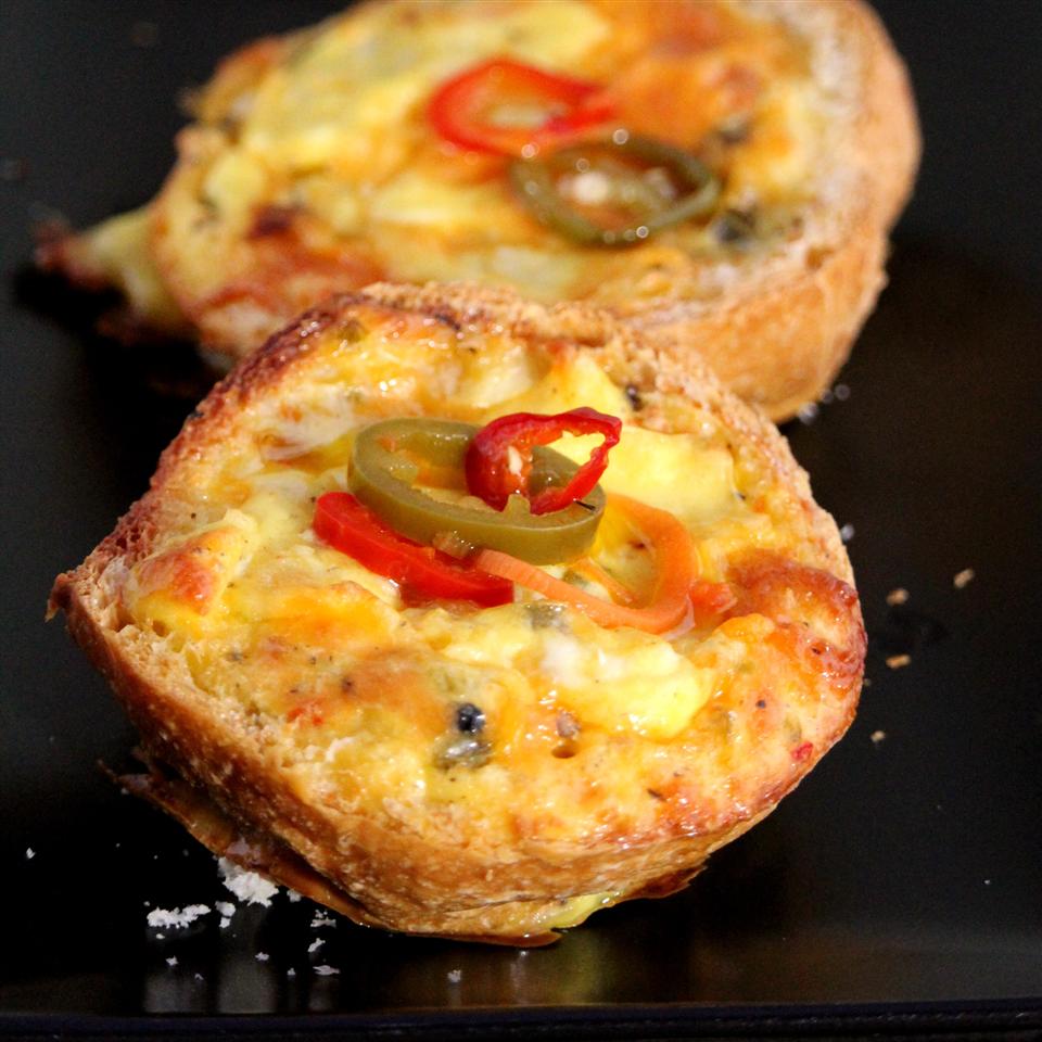 Southwest Egg and Cheese Boats
