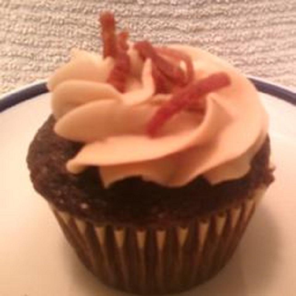SPAM®-a-licious Cupcakes with Salted Caramel Frosting