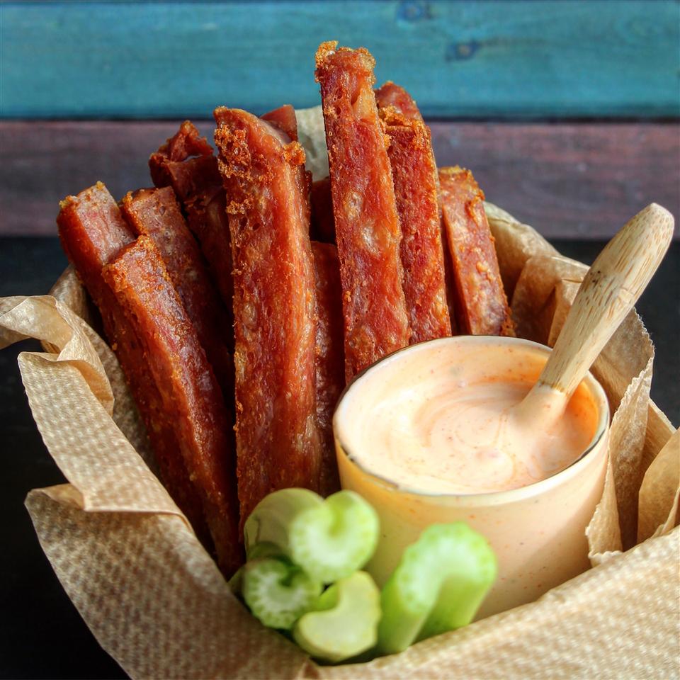 SPAM® Fries with Spicy Garlic Sriracha Dipping Sauce
