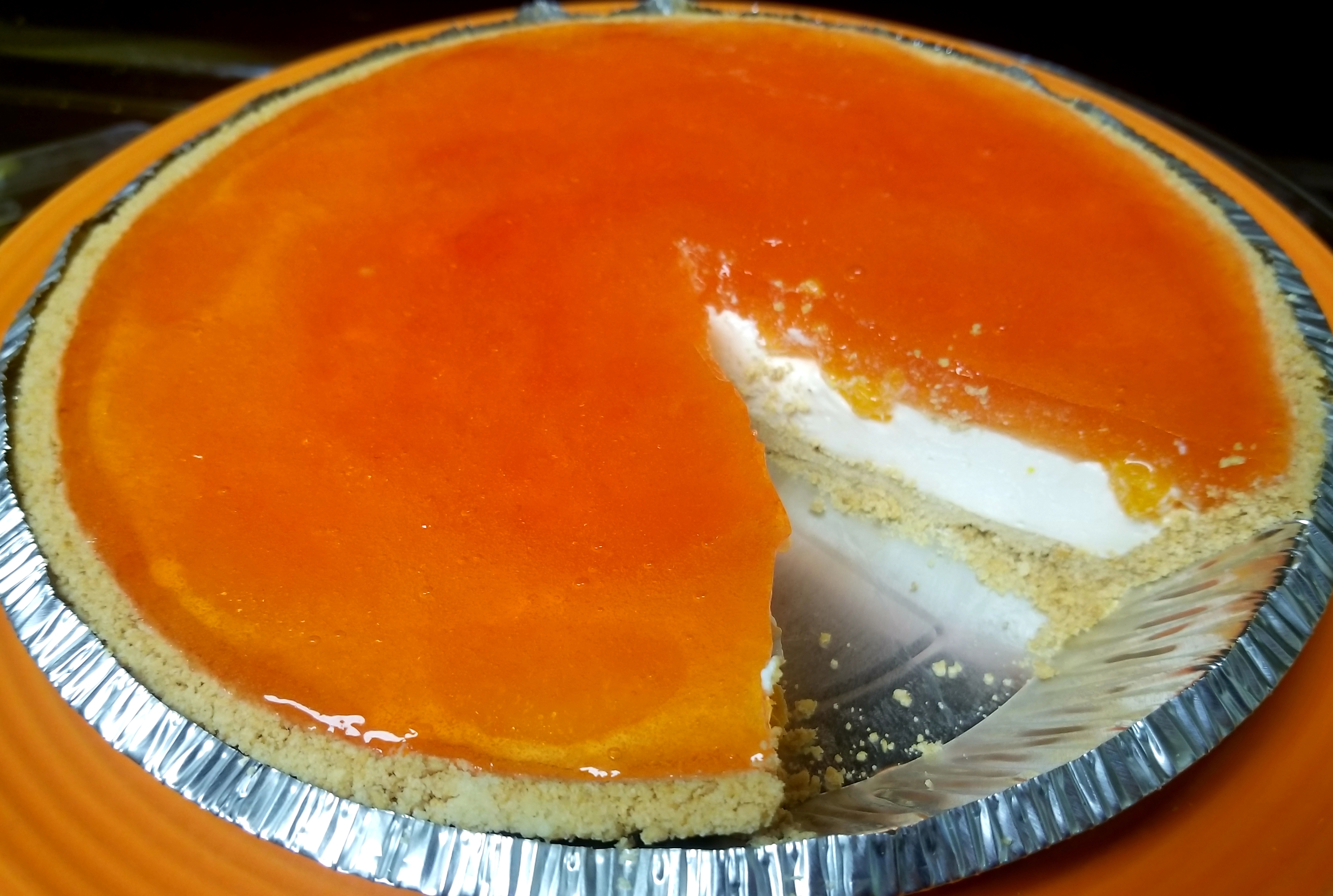 Sparkling Orange Cream Pie